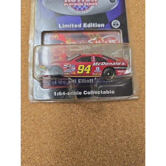 RACING ACTION PLATINUM SERIES #94 BILL ELLIOTT NASCAR Ford MCDONALDS CAR 1997 - Picture 3 of 4